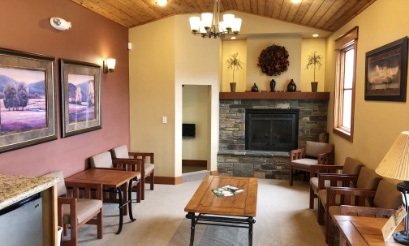 Northern Peaks Dental Office Waiting Room